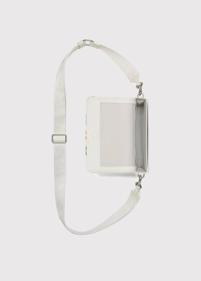 the mini bag white multi