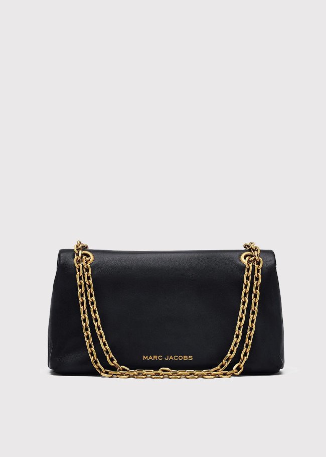 The dual chain mini bag negro