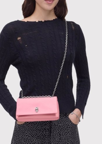 The dual chain mini bag rose 2