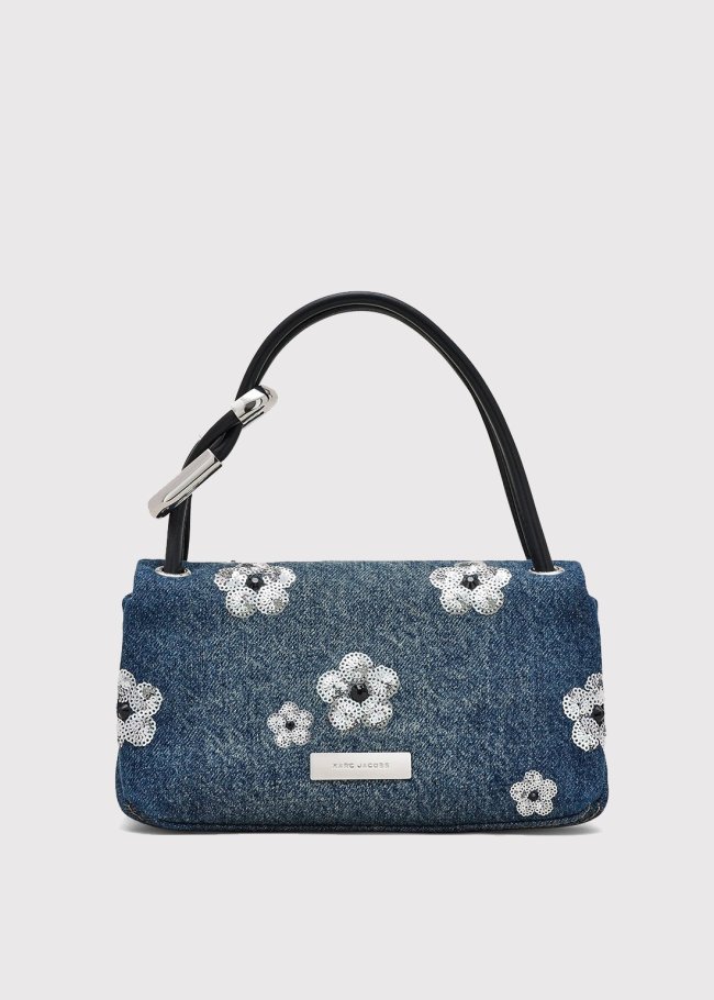 The Sequin Daisy Denim Mini Dual