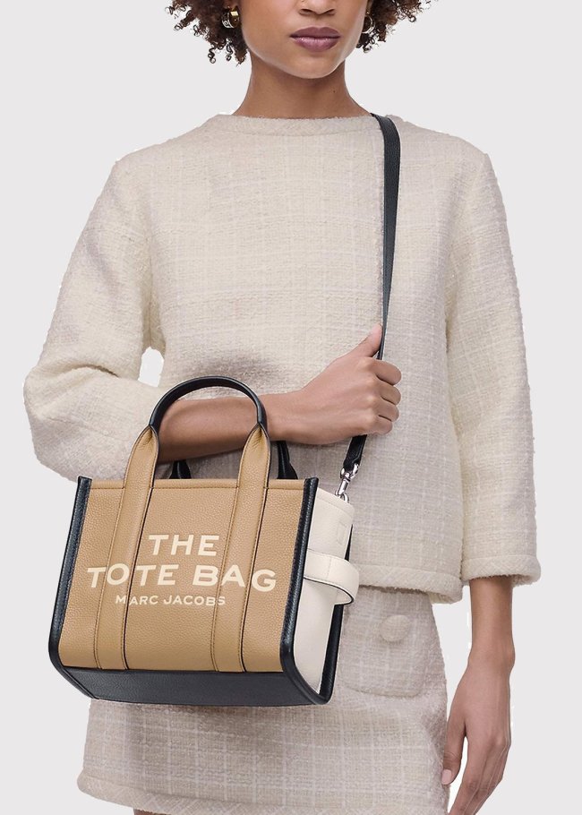 the small tote camel multi