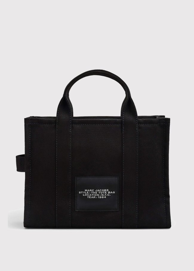 The medium tote black