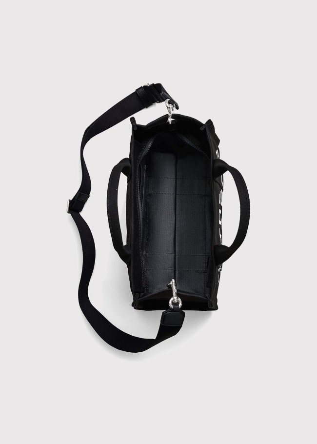 The medium tote black