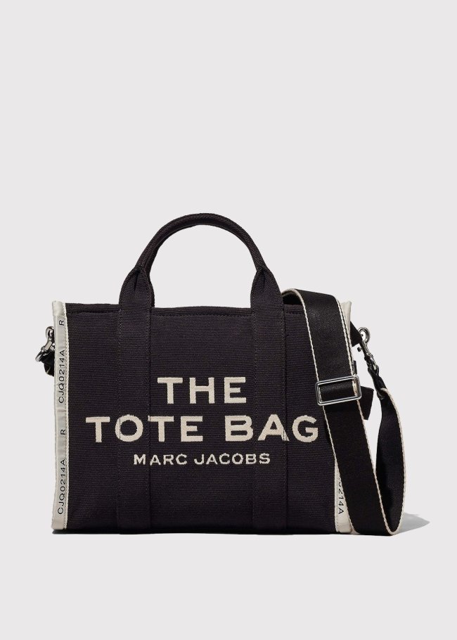 The medium tote black