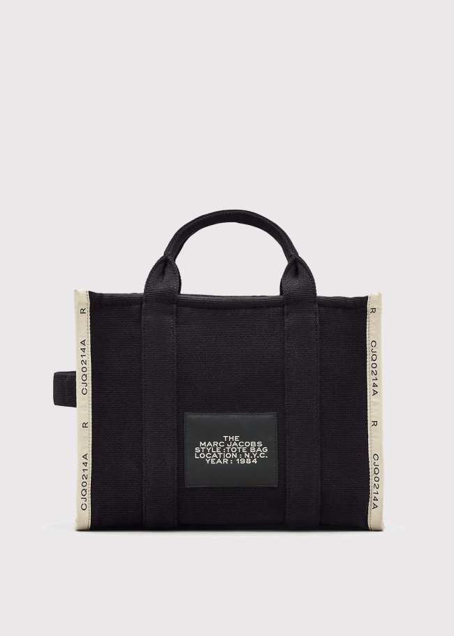 The medium tote black