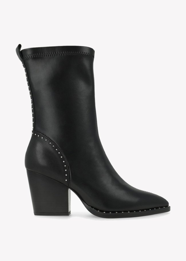 botin napa elastica negra