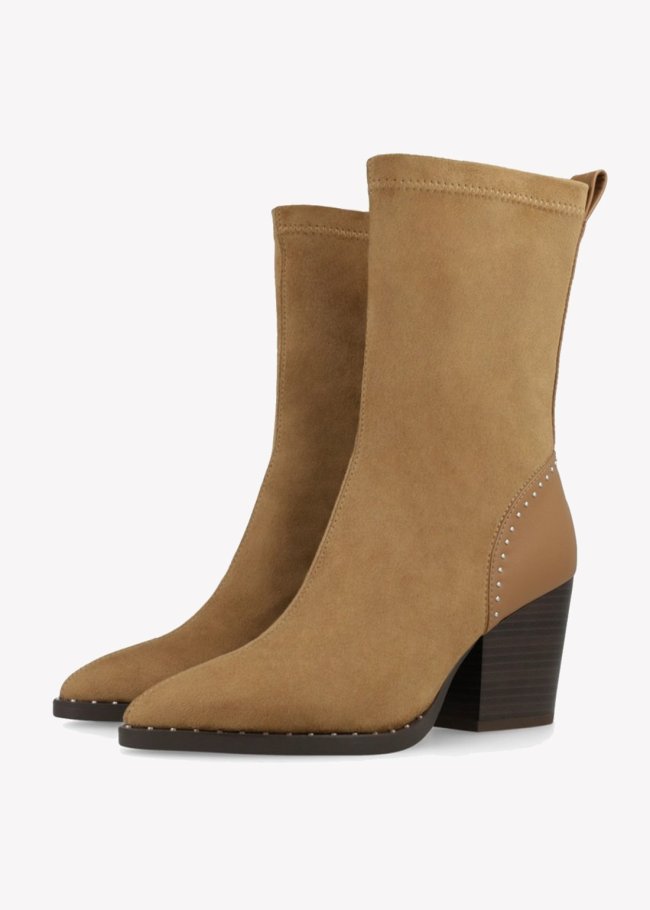 botin antelina camel