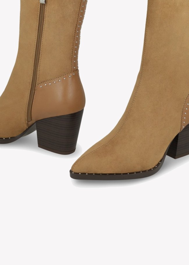 botin antelina camel