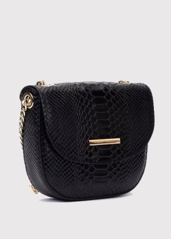 Bolso grabado negro 2