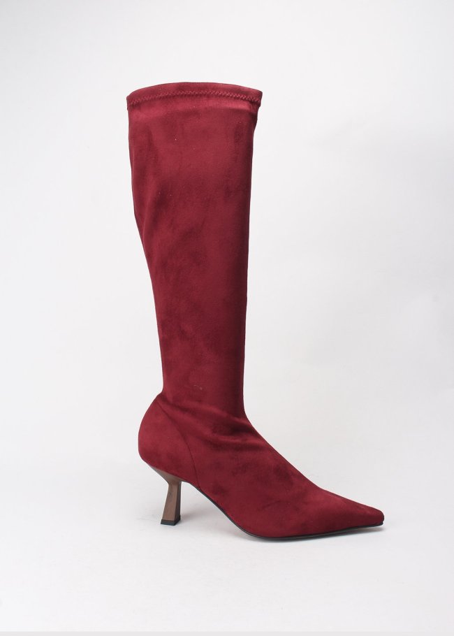 bota stretch etan burdeos