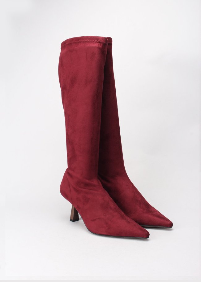 bota stretch etan burdeos