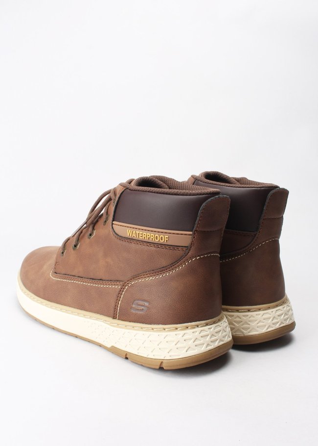botin round brown