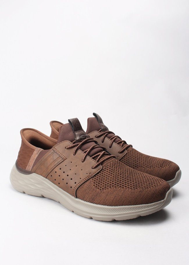 deportiva slip-ins dark brown