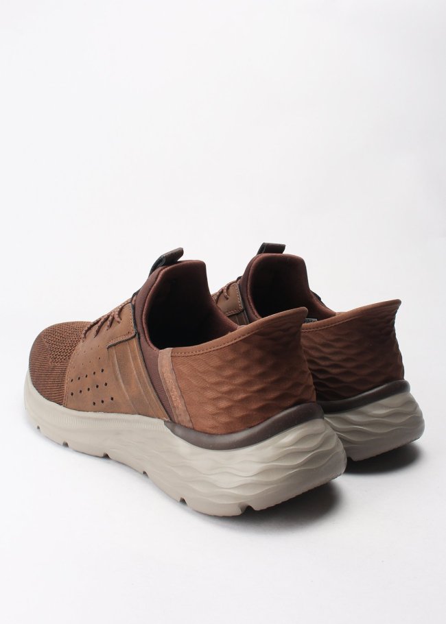 deportiva slip-ins dark brown