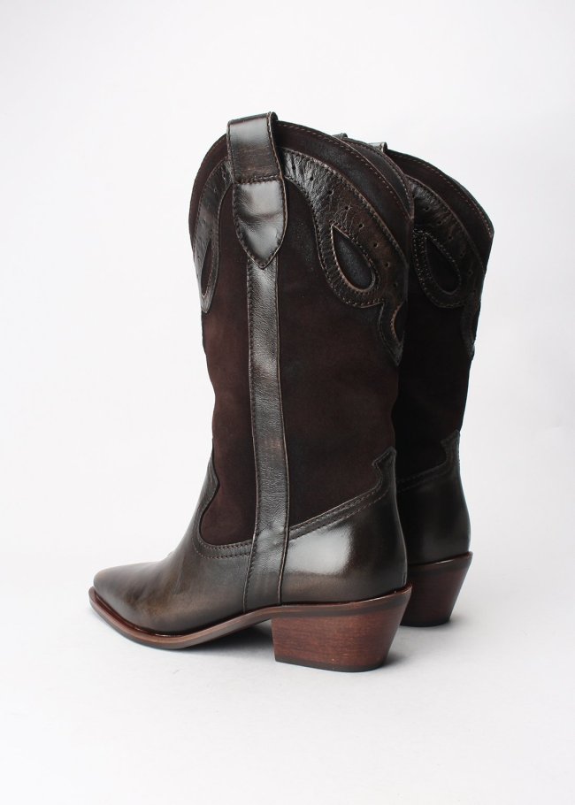 bota pulido serraje chocolate