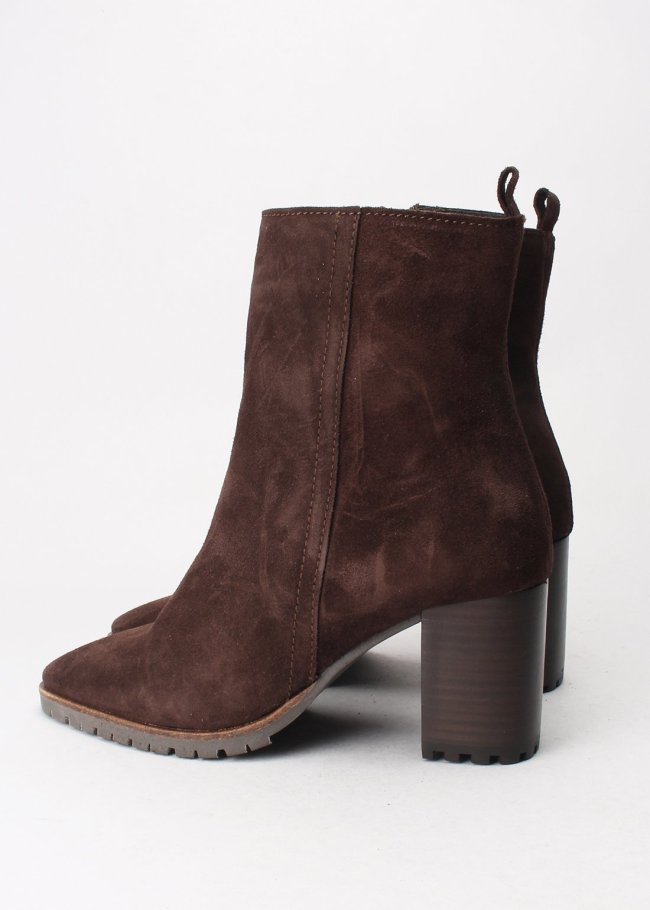 botin serraje chocolate