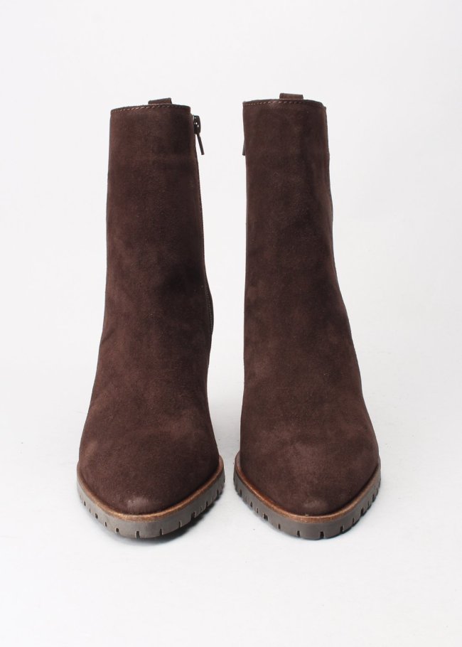 botin serraje chocolate