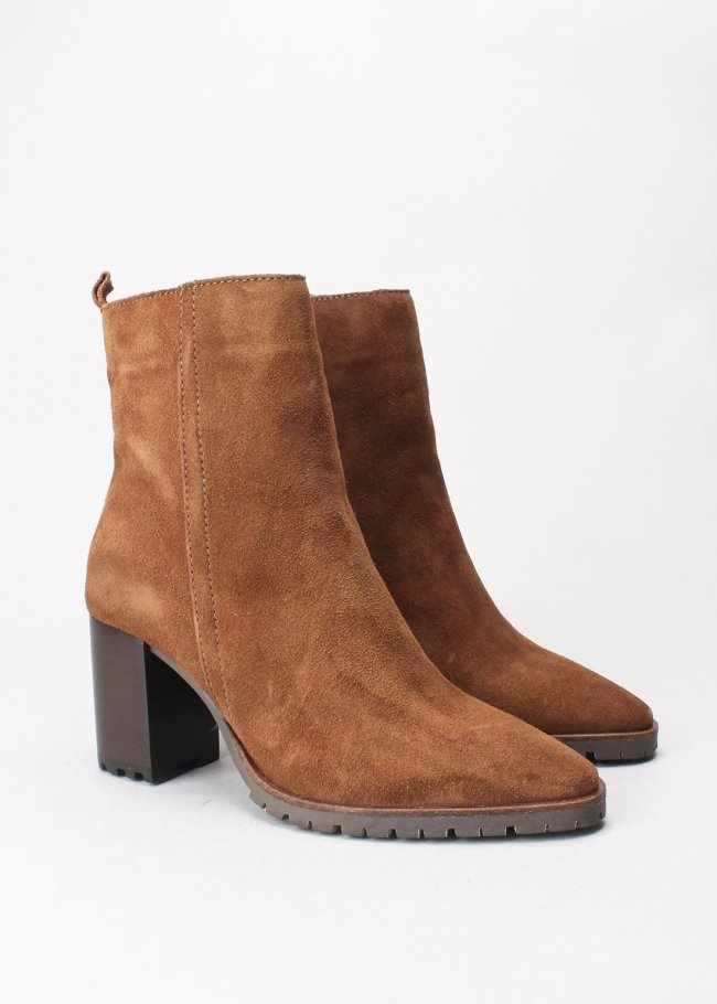 botin serraje marron