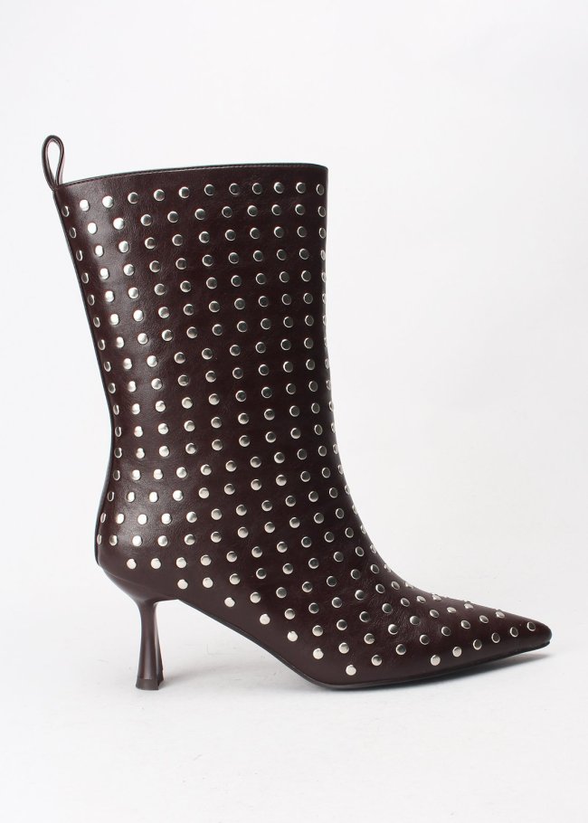 botin tachas lycra pu testa