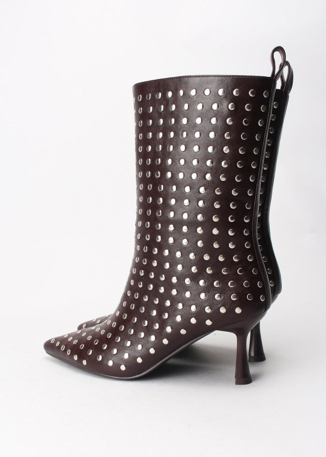 botin tachas lycra pu testa