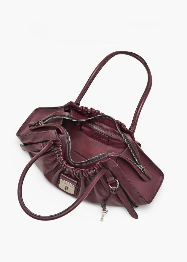 the satchel dark plum 510
