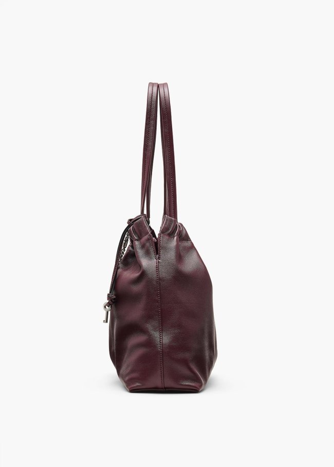 the tote dark plum 510