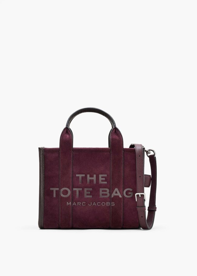 the small tote dark plum 510