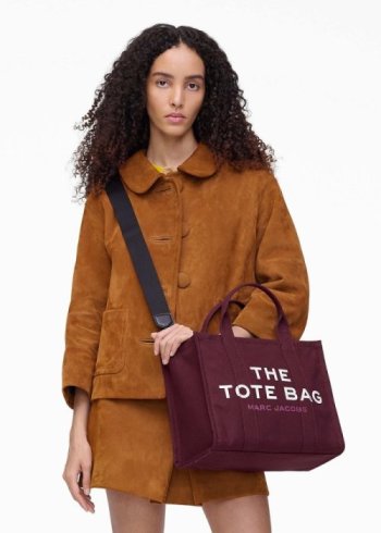 the medium tote dark plum 510 2