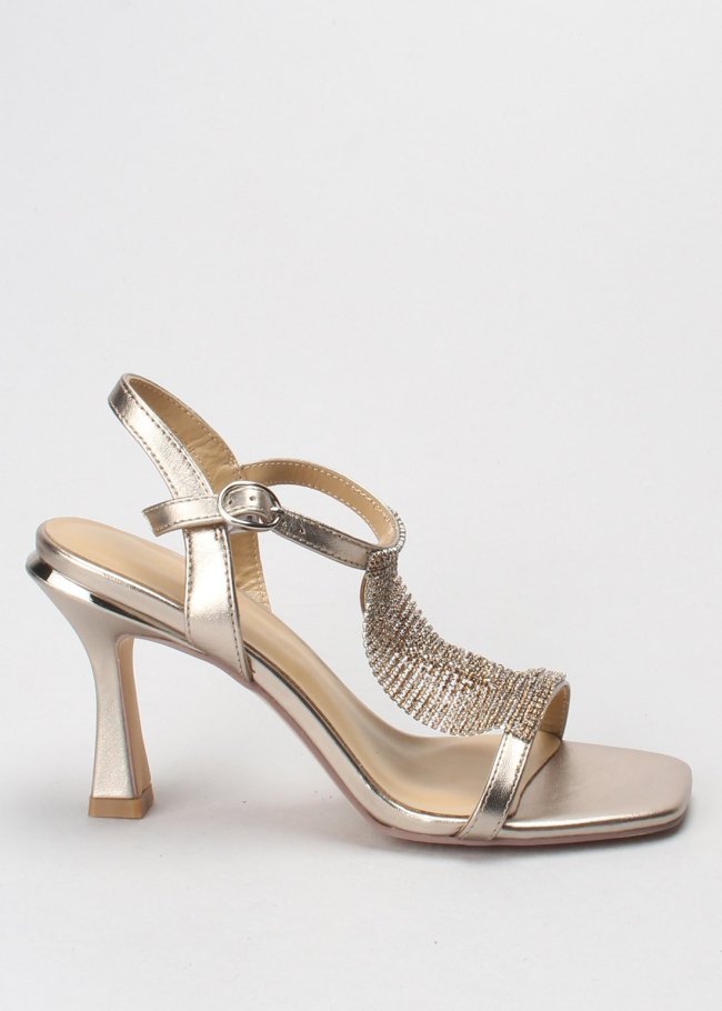 sandalia diva bronce