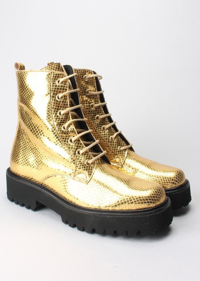 botin serpiente palat old gold