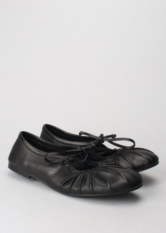 bailarina cordon napa negro