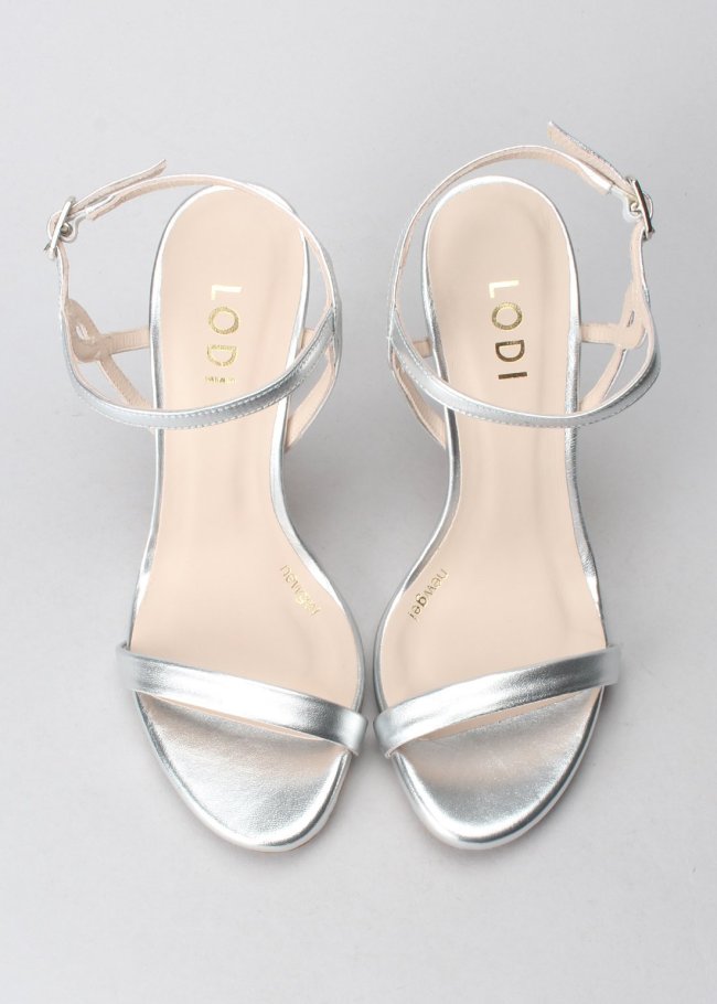 sandalia plateada c112 sol plata