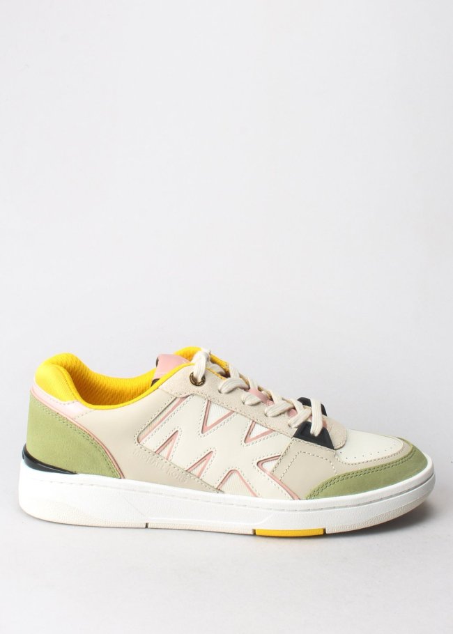 sneaker rebel lace up lt sage mlti