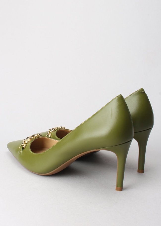 tiffanie mid flex pump smokey olive