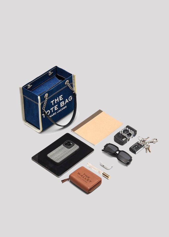 the small tote bag dark wash 473