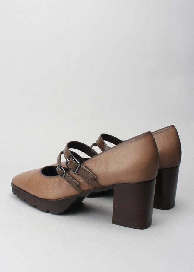 mary jane soft taupe