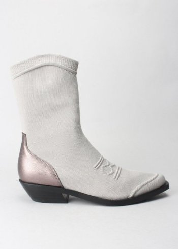 botin elastico white