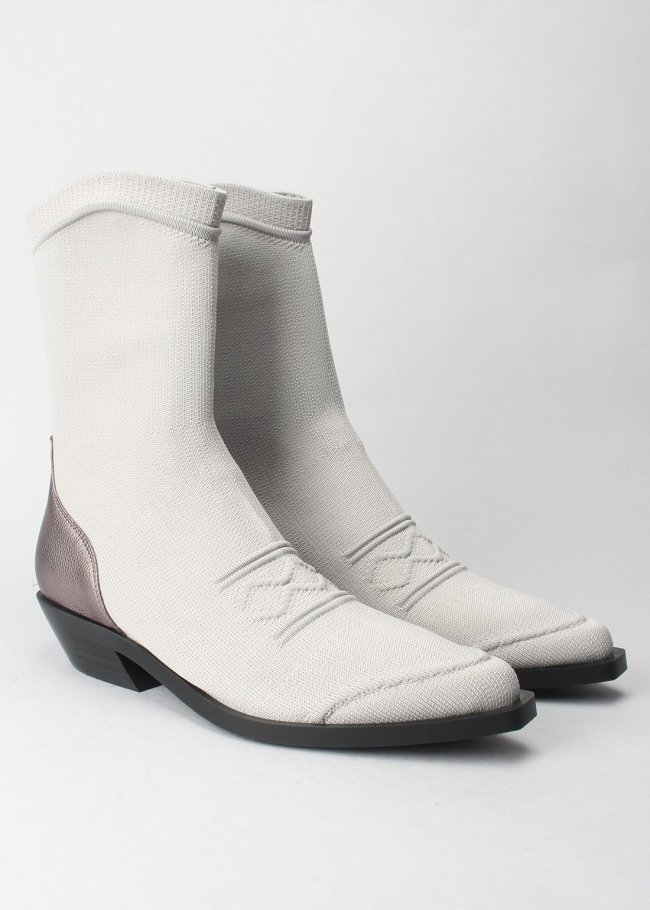 botin elastico white