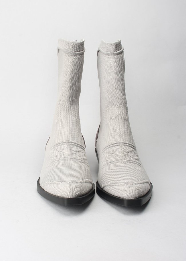 botin elastico white