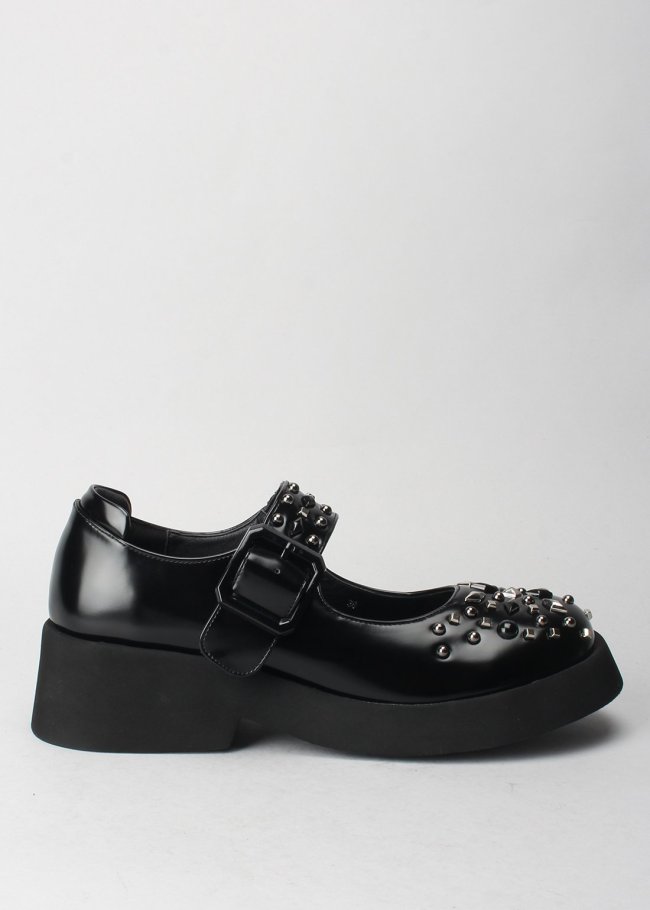 mercedes tachas negro