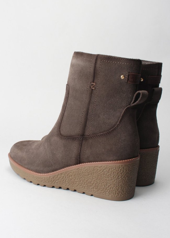 botin serraje gris