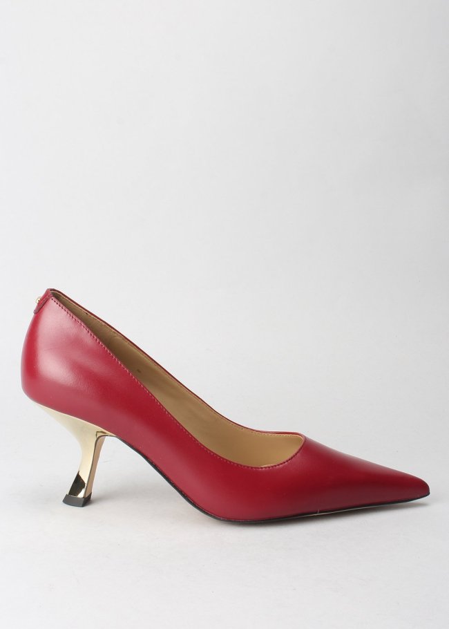 luna mid pump deep red