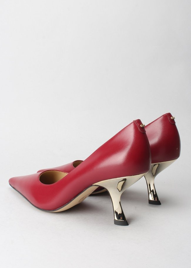 luna mid pump deep red