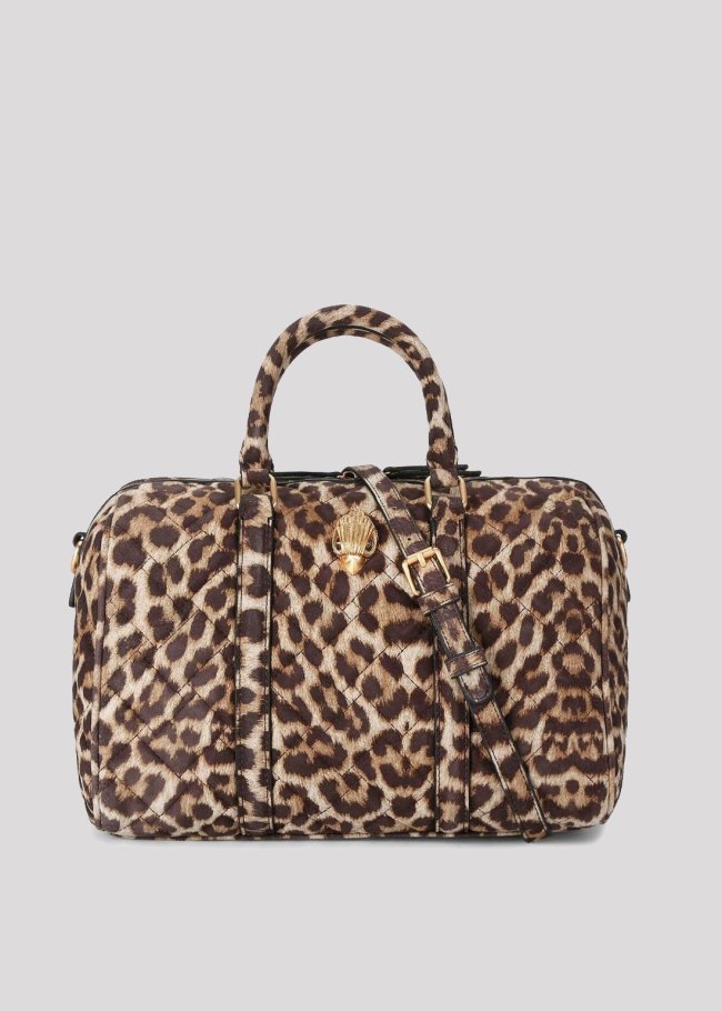 kensington boston leopardo open brown
