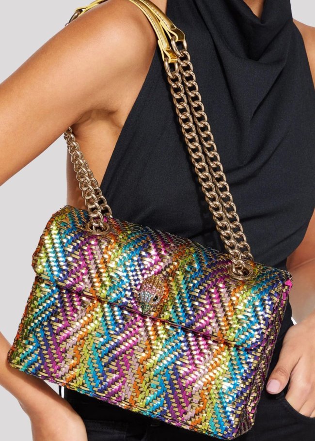 kensington bag trenzado multicolor