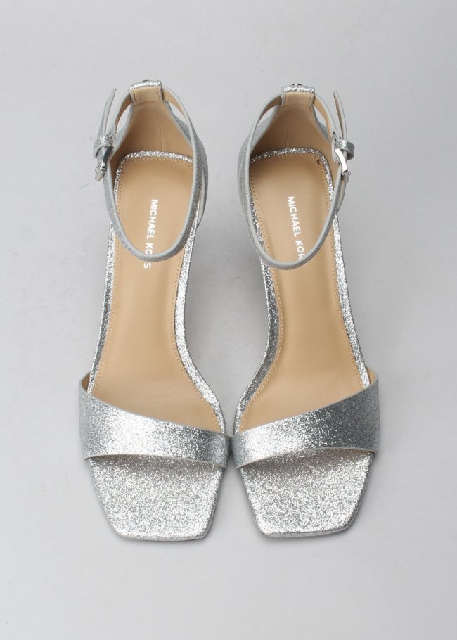 jaida heeled sandal silver