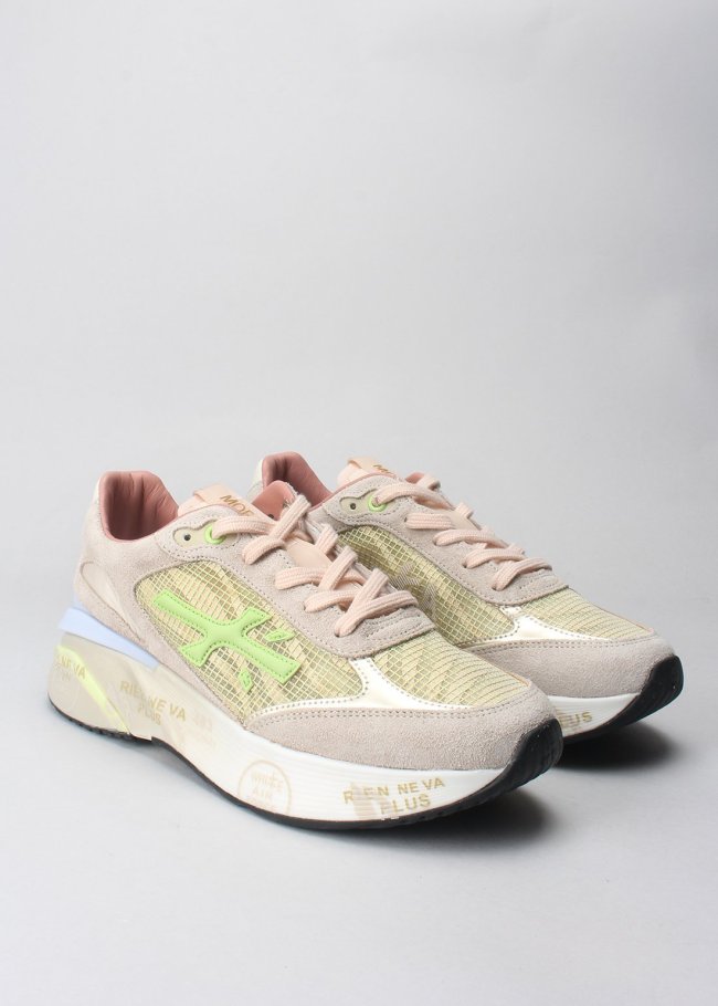 deportiva rejilla logo pistacho