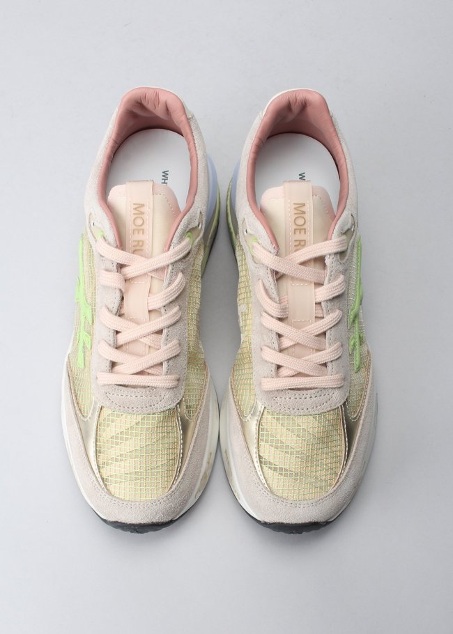 deportiva rejilla logo pistacho