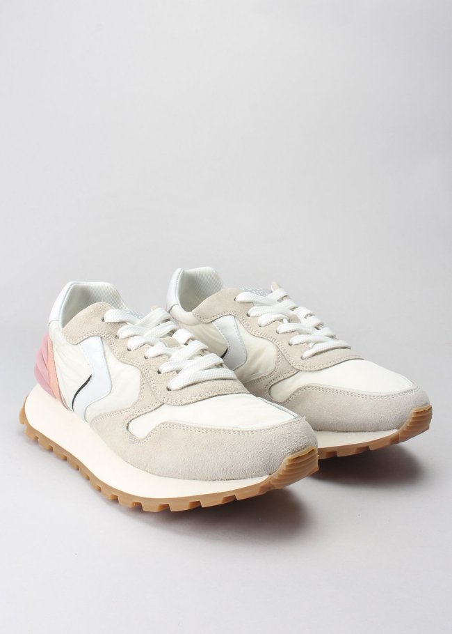 sneaker paris power nylon blanco