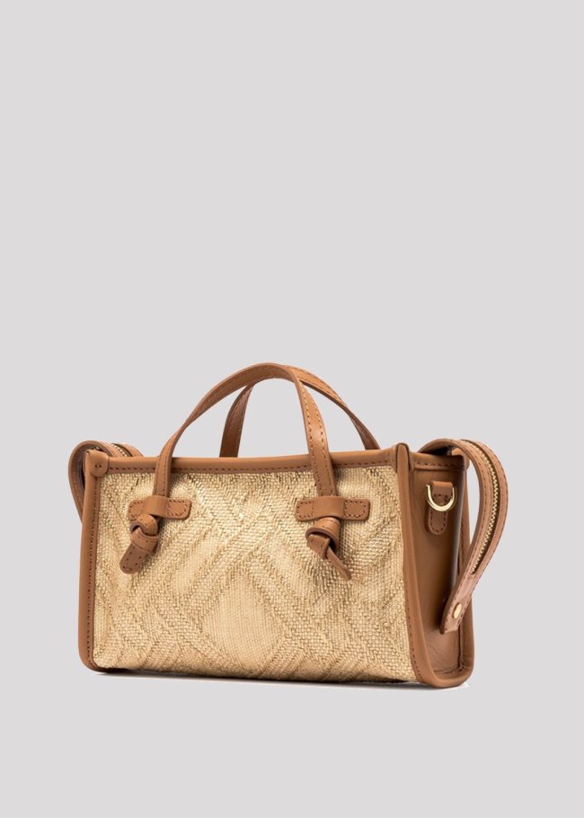 bolso marcela joy tessuto naturale